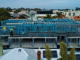 SBS steel framing replaces structural steel at Hampton Vic apartments