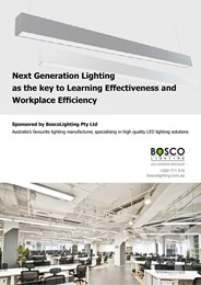 Next generation lighting as the key to learning effectiveness and workplace efficiency 