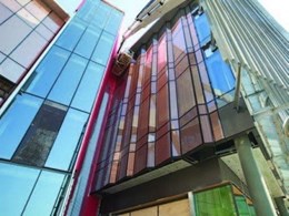 Okatech insulating glass reduces solar load at new Monash Uni building