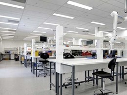 Case study: Armstrong customises acoustic ceiling systems for Westmead research institute by BVN
