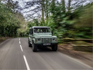 BEDEO has launched the Reborn Electric: Icons initiative with the legendary Land Rover Defender