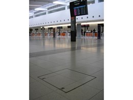 ACO Rhinocast covers specified for paving at Terminal 2, Perth Airport