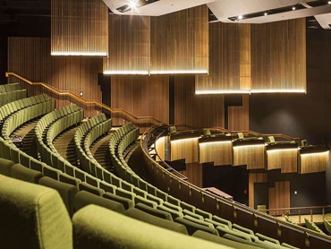 Sculptform’s Click-on Batten system delivers premium acoustic performance in theatres