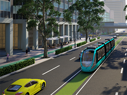 Urban planner pushes for trackless trams