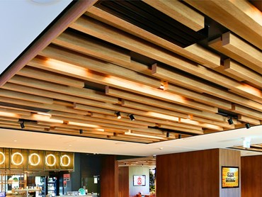 The architects used a combination of SUPAWOOD products to bring their designs to fruition