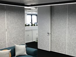 Operable wall creates private collaboration area in Evolution Mining’s open plan office