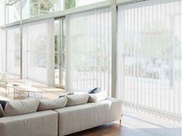 New stylish and safe vertical blinds added to Luxaflex Window Fashions range