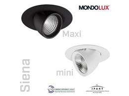 Siena Mini and Siena Maxi downlights added to VEET & IPART list 