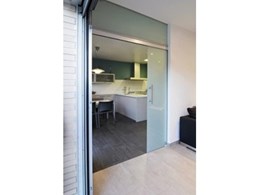 CRL280 Series of top hung sliding door systems available from C.R. Laurence Australia