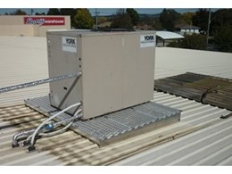 Con-form platforms replace unsafe timber platforms for air con units