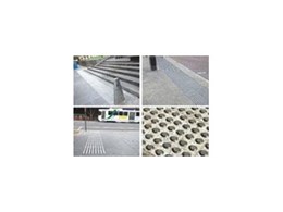 VersaTac and GraniTac tactile ground surface indicators available from Eigen Stones