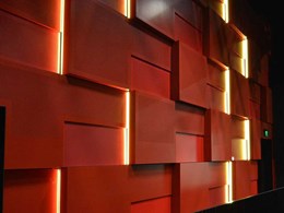 Atkar panels deliver excellent acoustics to performing arts centre