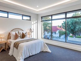 Carinya windows providing light and privacy at new Adelaide home