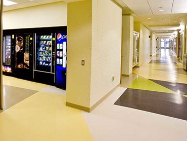 Nora floor covering at Wright State University
