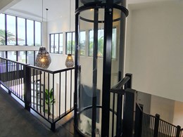 360° degree panoramic home lift offers flexible installation in Paradise Point QLD home