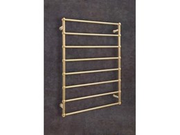 Heritage renovations with new Thermogroup gold heated towel rails