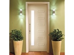 Corinthian Doors provide the contemporary Studio entrance door range