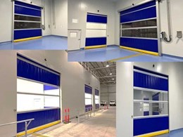 DMF installs additional high-speed roller doors for Sydney food company