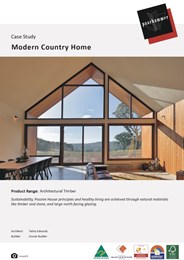 Case study: Modern Country Home