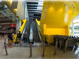 Nullifire intumescent coating protects structural steel at Melbourne Airport Terminal 4