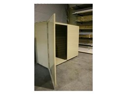 Modular storage cabinets available from Apartment Storage Solutions
