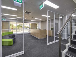 OfficePace installs 50 workstations with privacy screens for Protecta Group
