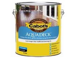 Cabot’s Makes Decking Even Easier with New Aquadeck Water-Based Decking Oil