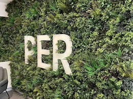 Fire rated green wall installed at Perth Domestic Airport
