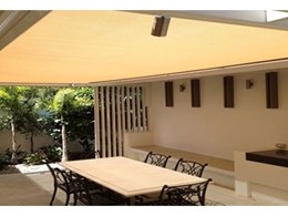 Issey retractable sun roof shades Queensland al fresco patio