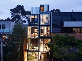 Stacked architecture design used for multi-generational home