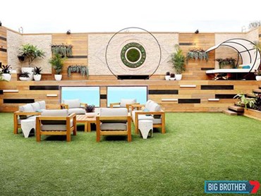 Big Brother house featuring TOTALStone cladding
