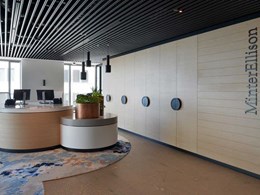 SAS feature ceilings integrated into workplace wellbeing strategy at Minter Ellison office