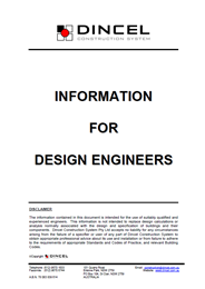 Information for Design Engineers