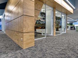 GH Commercial carpet tiles tick all the boxes at Moama Sports Pavilion