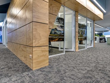 Territory was installed throughout the sprawling Murray River Council Office