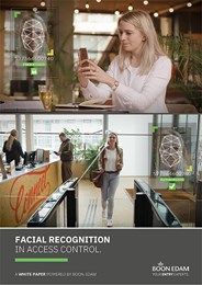 Facial recognition in access control 