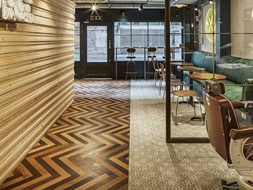 Havwoods’ herringbone style engineered timber flooring 