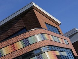 New building at Loughborough College features CORIUM brick cladding in 15 colours