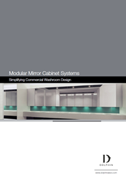 Modular mirror cabinet systems ensuring quick turnaround in commercial ...