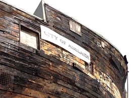 Gripset WB1 protective coating helps restore historically significant timber ship