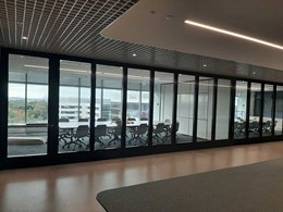 Operable walls enable space separation and acoustic division at UAC head office