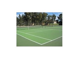 Synthetic surfaces from TigerTurf provided for Perth's Tennis Seniors Robertson Park facility