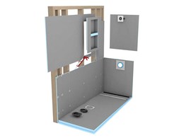 Save time on waterproofing with WEDI ready-to-tile shower system