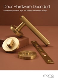 Door Hardware Decoded: Coordinating Function, Style and Finishes with Interior Design
