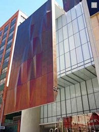 Steel Color Australia’s coloured and textured stainless steel helps Hassel Architects make a design statement at Rundle Place project