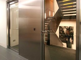 Fire rated doors and access stairs encourage movement at Sydney law firm