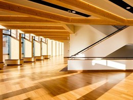 Havwoods timber flooring adds to a sense of wellbeing at Macquarie University building