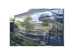 Structureflex Pacific offers clear blinds for outdoor protection from wind and rain