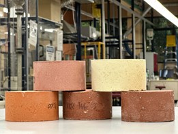 New bricks made with waste materials can deliver up to 5% energy savings to homes