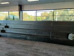 PILOT tiered seating system installed for grand GKR Karate Wollongong opening 